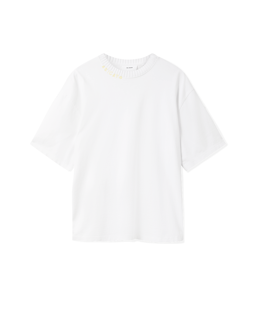 Apex Ribbed T-Shirt axel arigato Apex Ribbed T-Shirt White