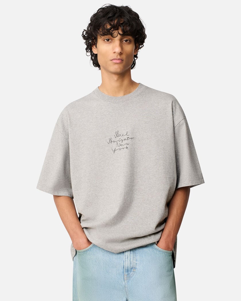 London City T-Shirt axel arigato New York City T-Shirt Grey Melange