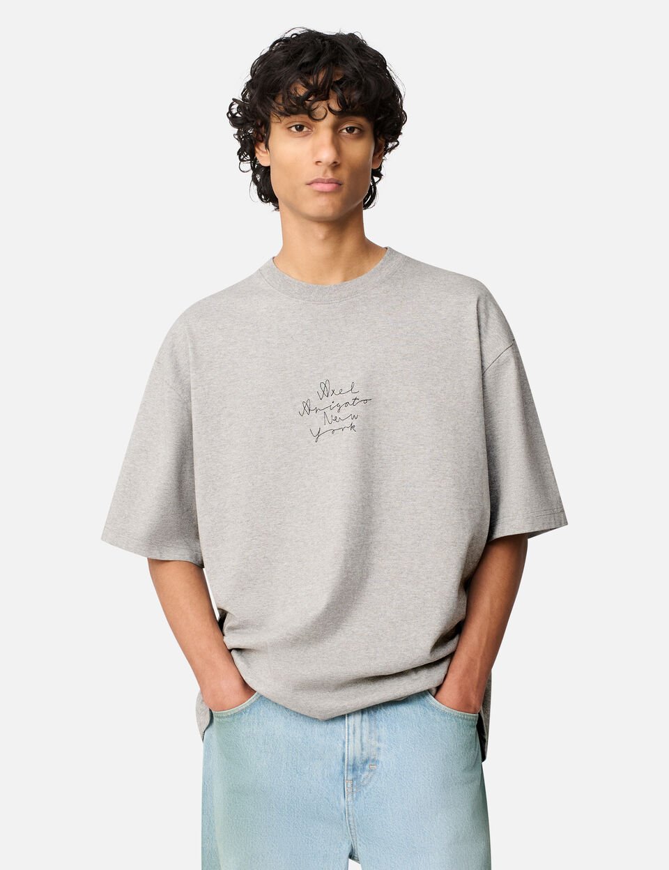 London City T-Shirt axel arigato New York City T-Shirt Grey Melange