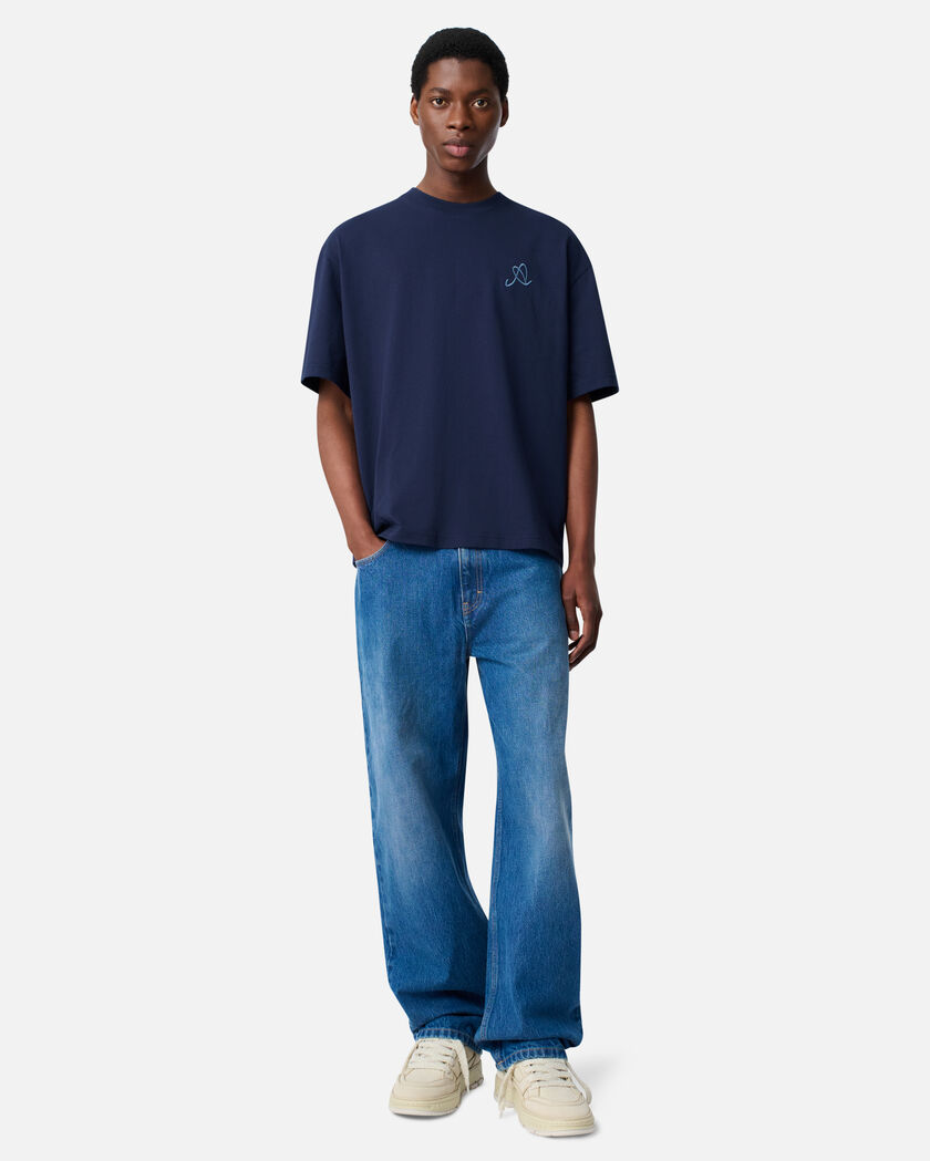 Stitch A T-Shirt axel arigato Stitch A T-Shirt Navy