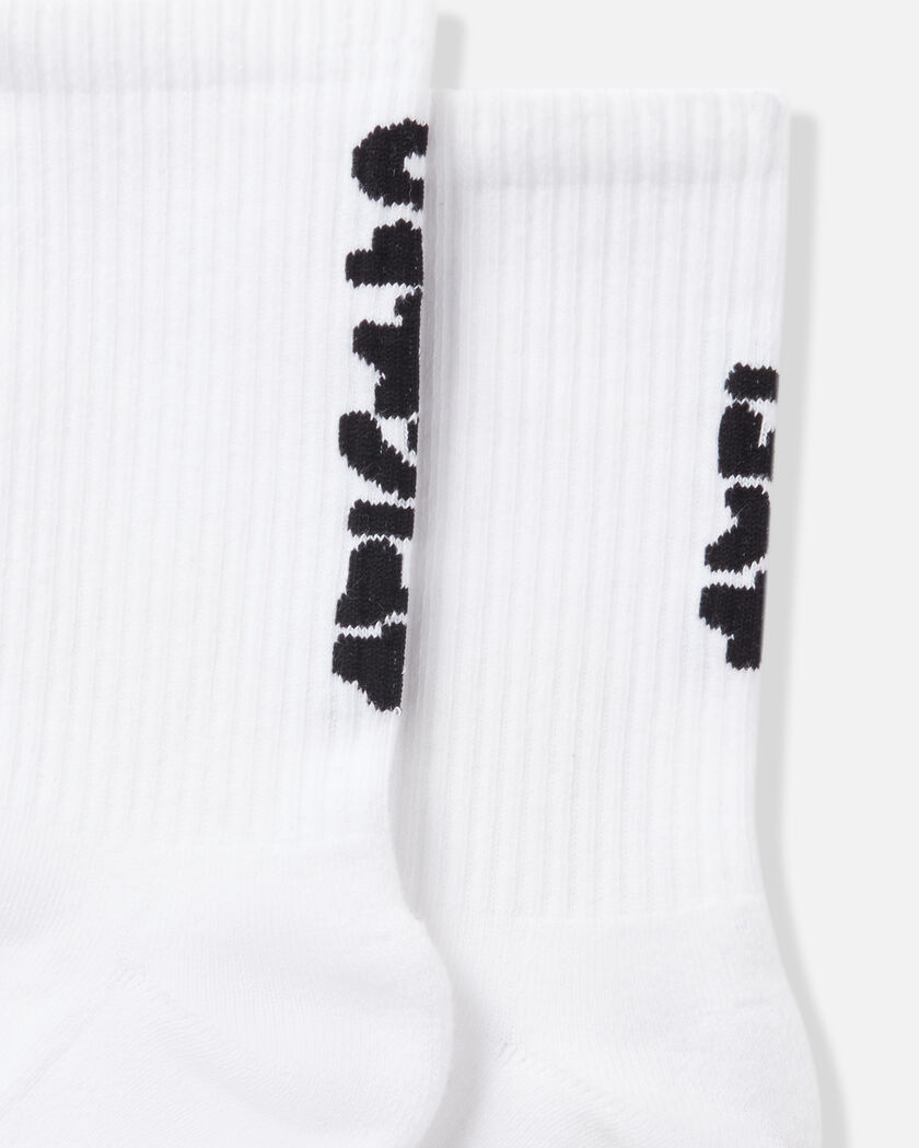 Floral Jacquard Socks axel arigato Floral Jacquard Socks White