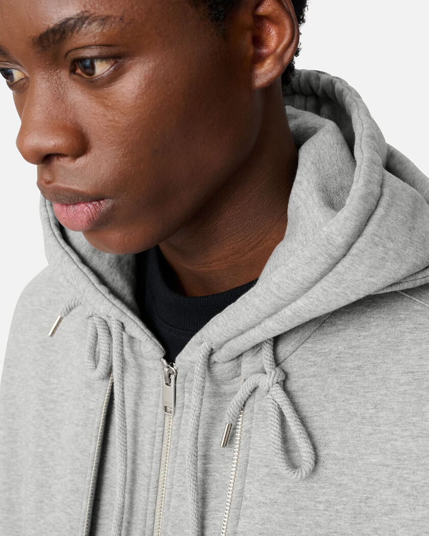 Trey Melange Hoodie axel arigato Trey Melange Hoodie Grey Melange