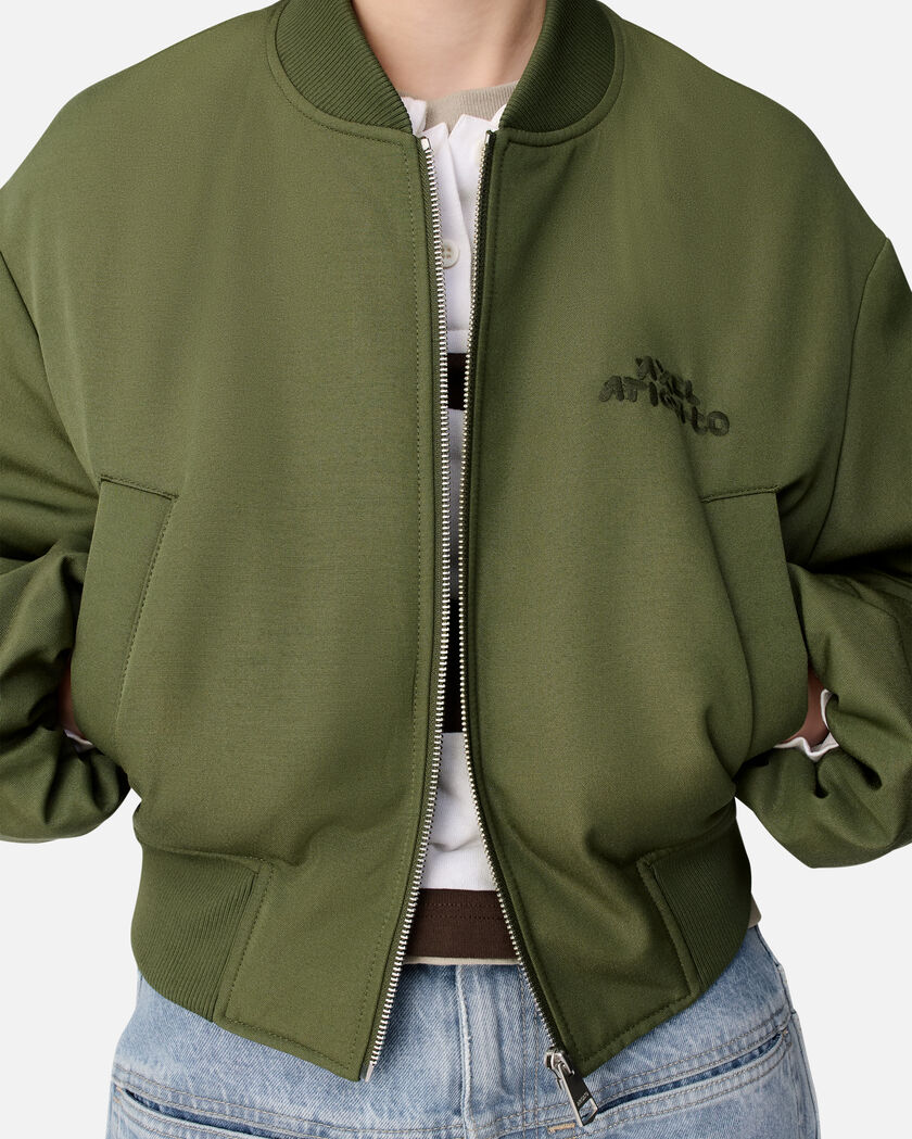 Lola Bomber Jacket axel arigato Lola Bomber Jacket Green