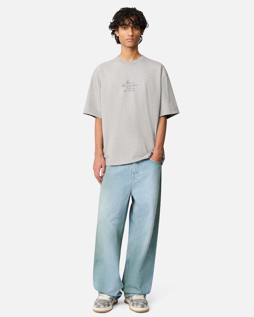 London City T-Shirt axel arigato New York City T-Shirt Grey Melange