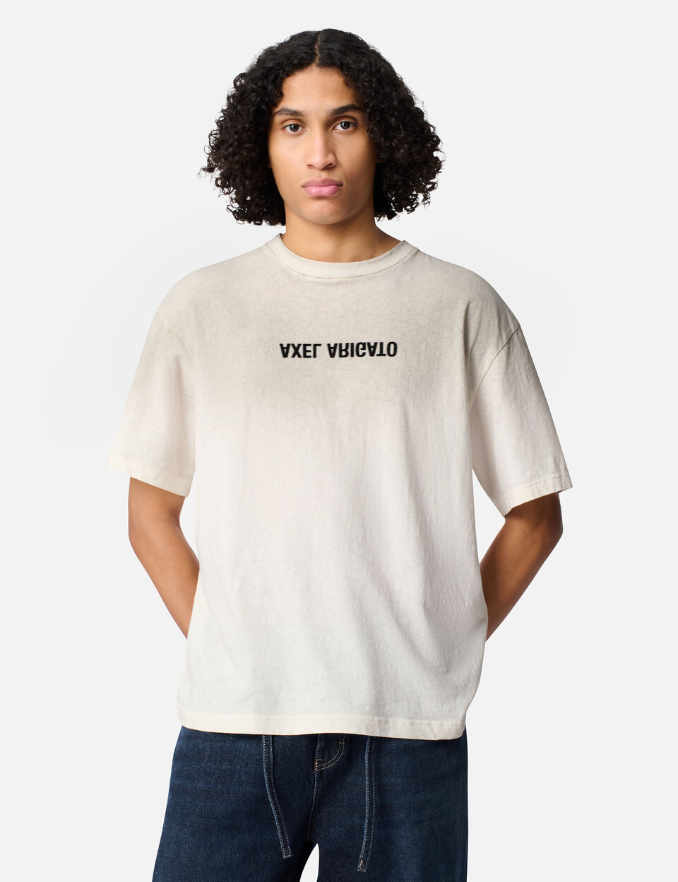 Distort Light T-Shirt axel arigato Distort Light T-Shirt White