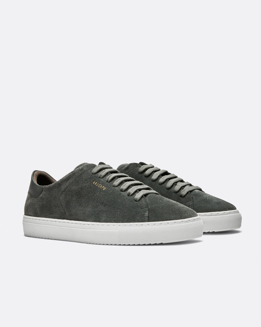 Clean 90 Suede Sneaker axel arigato Clean 90 Suede Sneaker Dark Grey/White