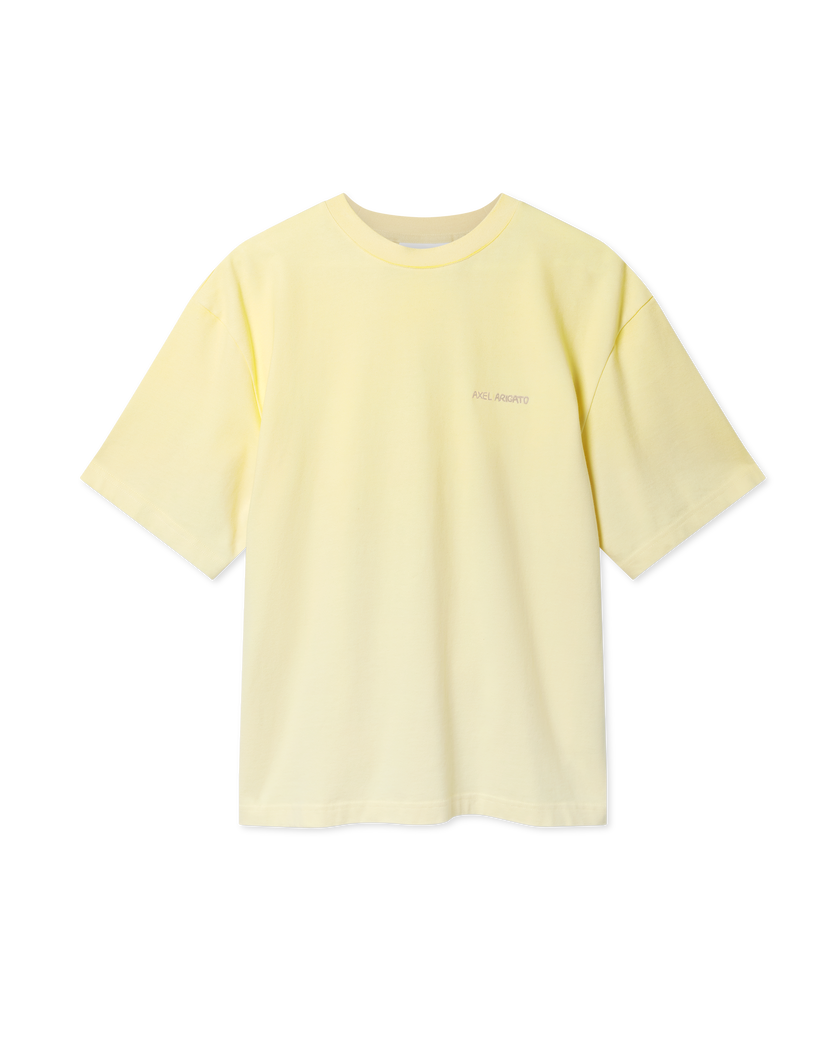 Gradient T-Shirt axel arigato Gradient T-Shirt Light Yellow