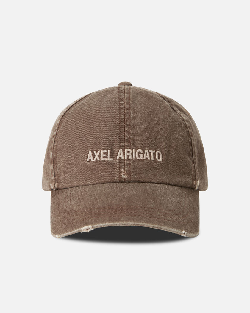 AA Logo Cap axel arigato AA Logo Cap Brown