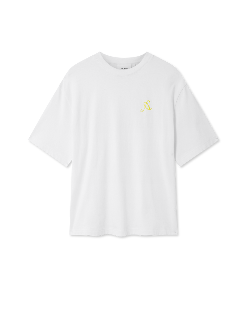 Stitch A T-Shirt axel arigato Stitch A T-Shirt White