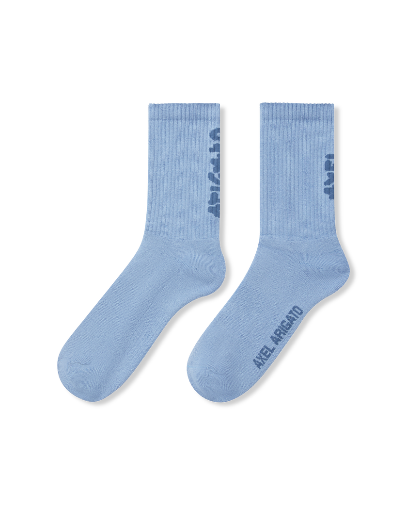 Floral Jacquard Socks axel arigato Floral Jacquard Socks Powder Blue