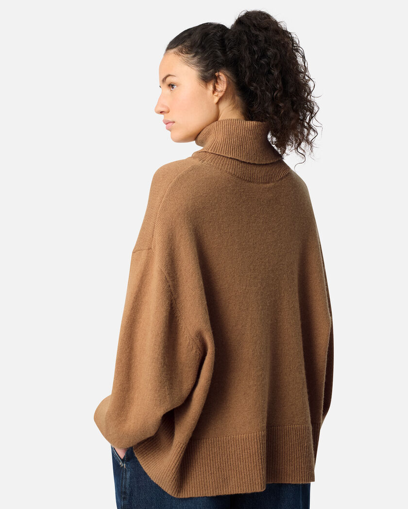 Maeve Cropped Sweater axel arigato Maeve Cropped Sweater Camel