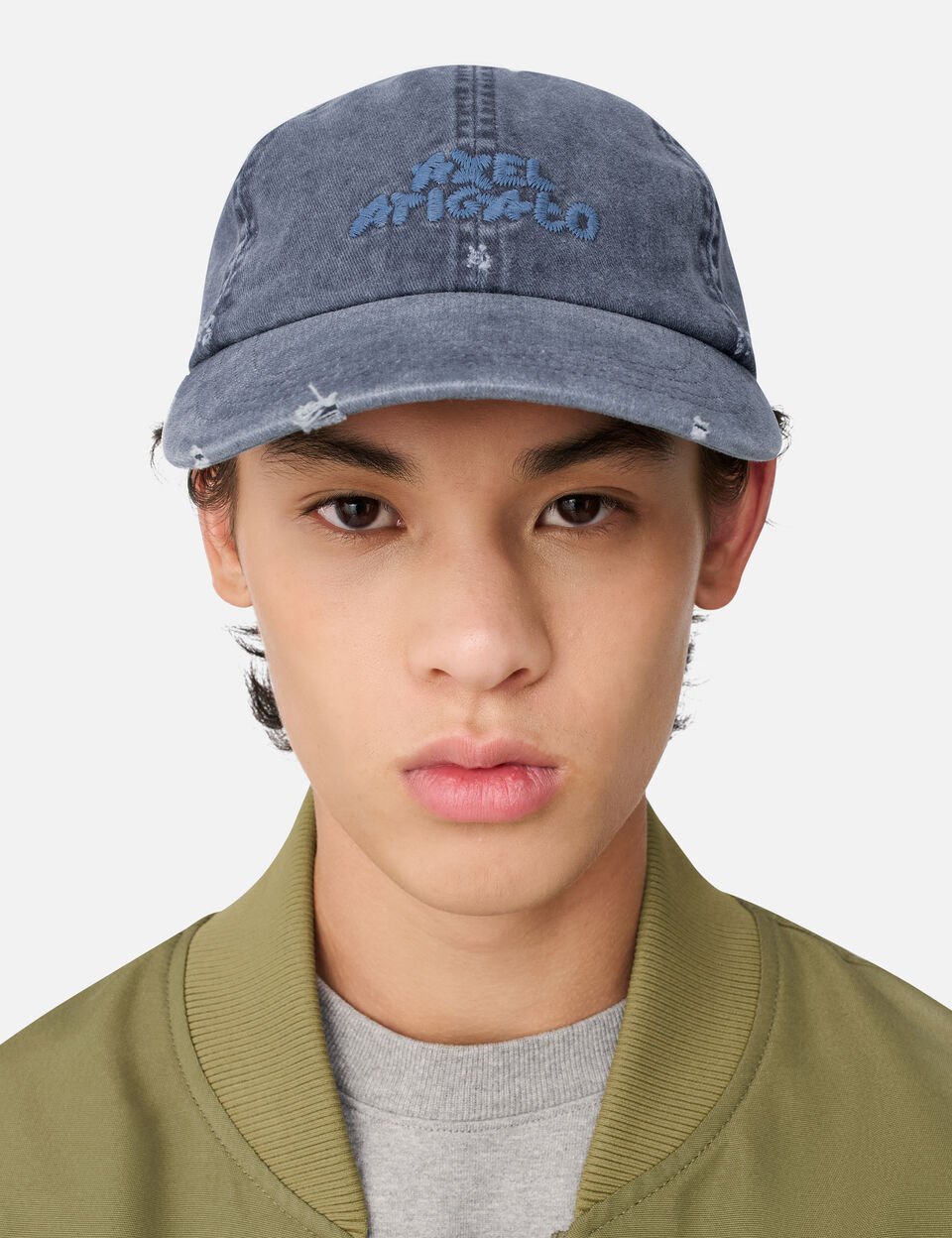 Floral Washed Cap axel arigato Floral Washed Cap Navy