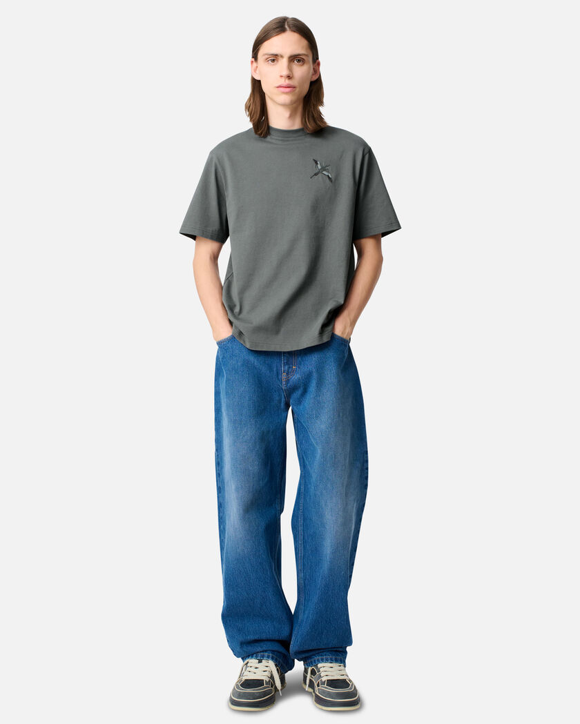 Micro Bee Bird T-Shirt axel arigato Micro Bee Bird T-Shirt Steel Grey