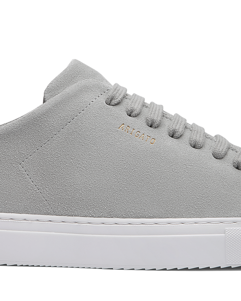 Clean 90 Suede Sneaker axel arigato Clean 90 Suede Sneaker Light Grey/White
