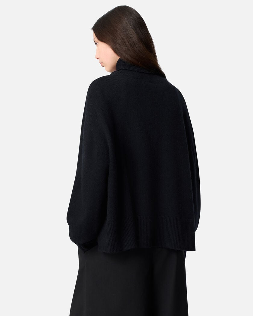 Maeve Cropped Sweater axel arigato Maeve Cropped Sweater Navy