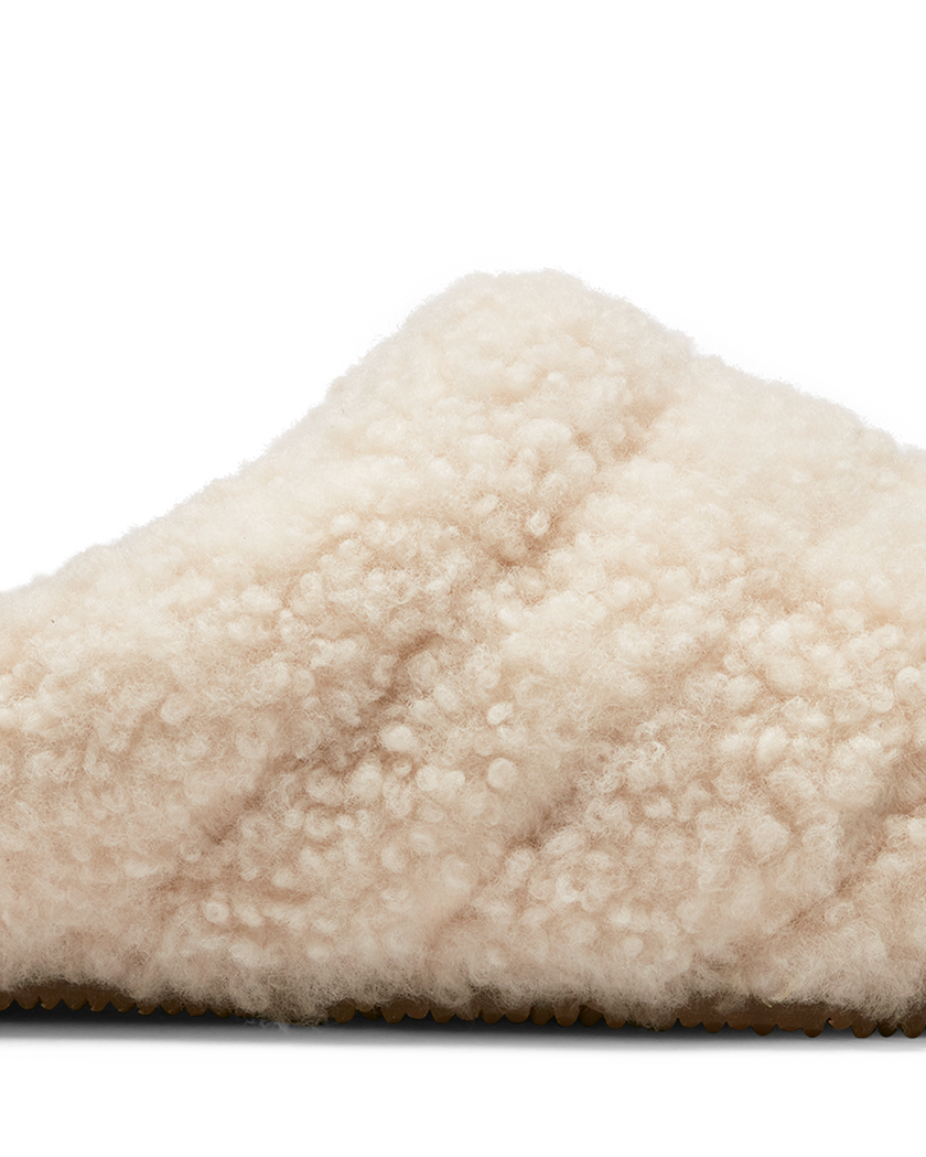 Snail Shearling Mule axel arigato Snail Shearling Mule Off White/Off White