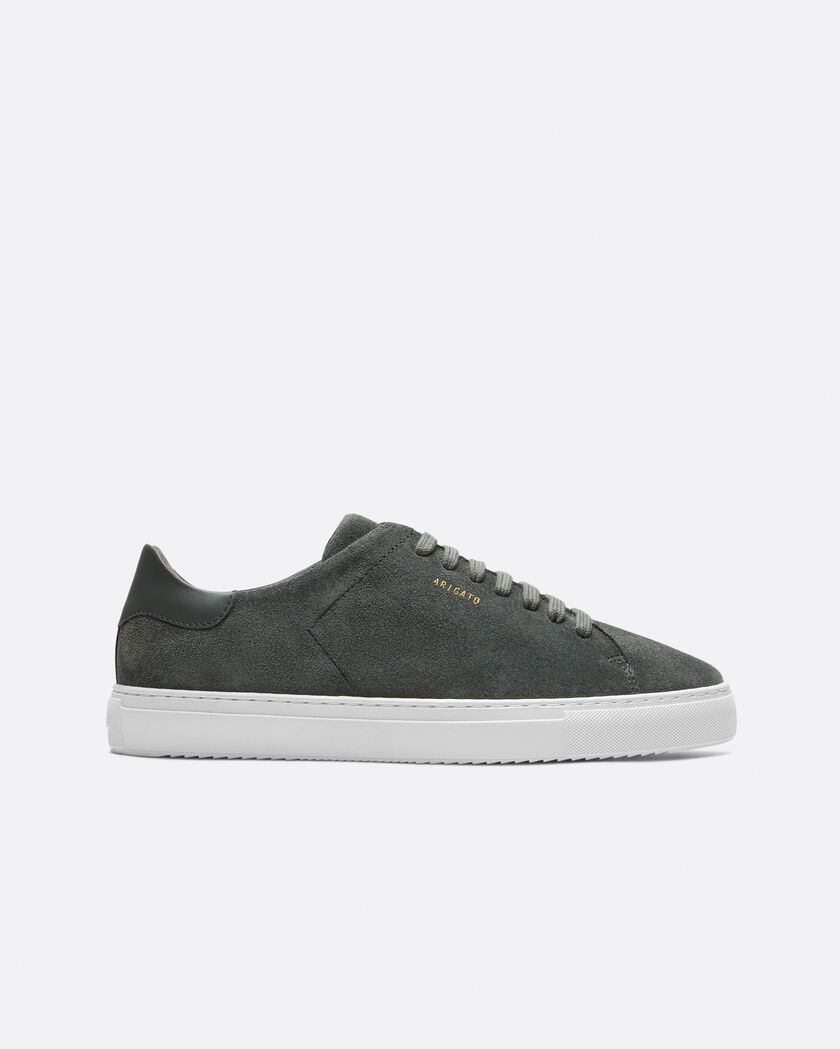 Clean 90 Suede Sneaker axel arigato Clean 90 Suede Sneaker Dark Grey/White