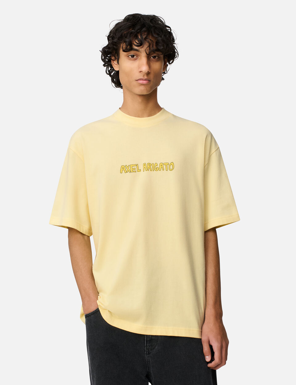 Bale T-Shirt axel arigato Bale T-Shirt Light Yellow