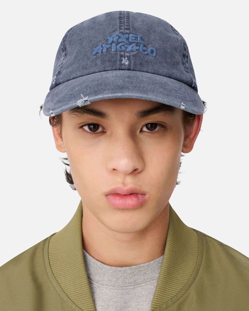 Floral Washed Cap axel arigato Floral Washed Cap Navy