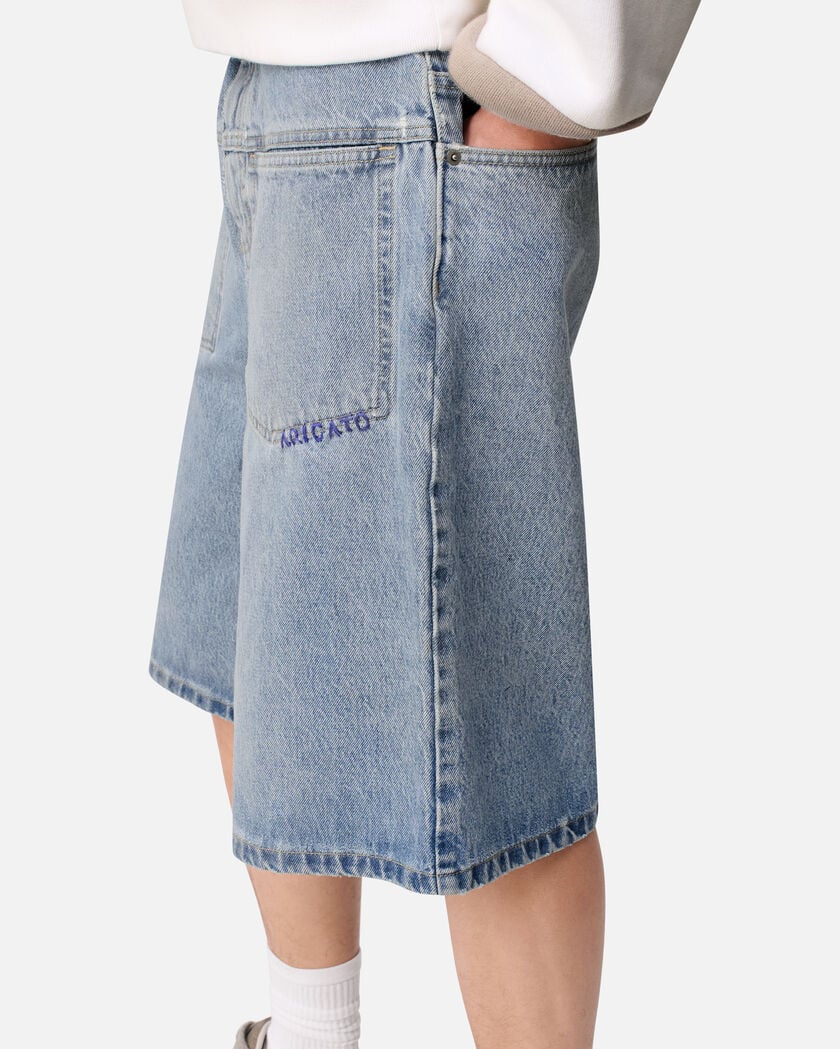 Invert Denim Shorts axel arigato Invert Denim Shorts Light Blue