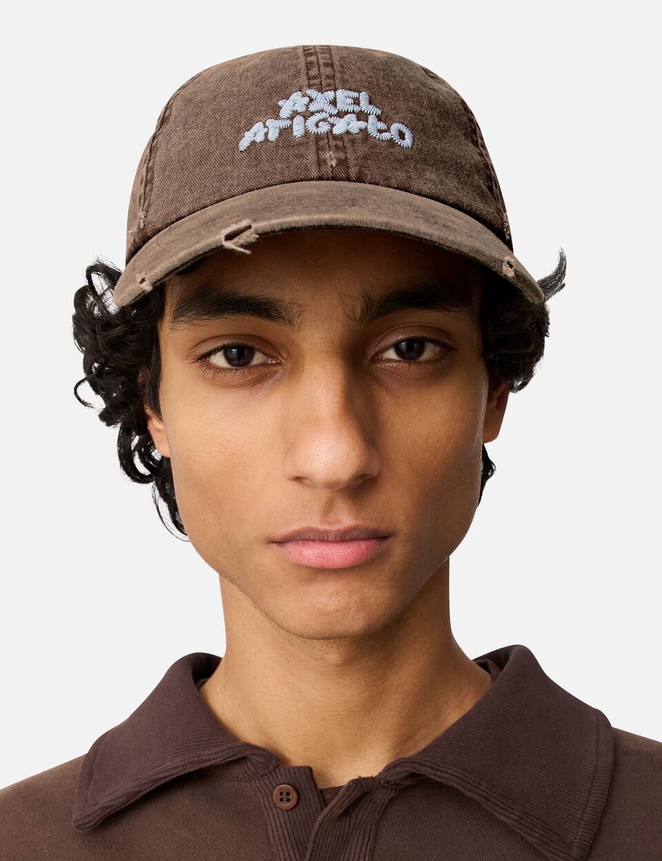 Floral Washed Cap axel arigato Floral Washed Cap Brown