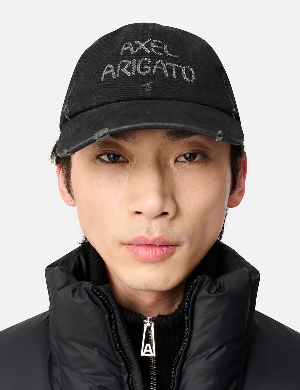 Chain Stitch Cap axel arigato Chain Stitch Cap Black