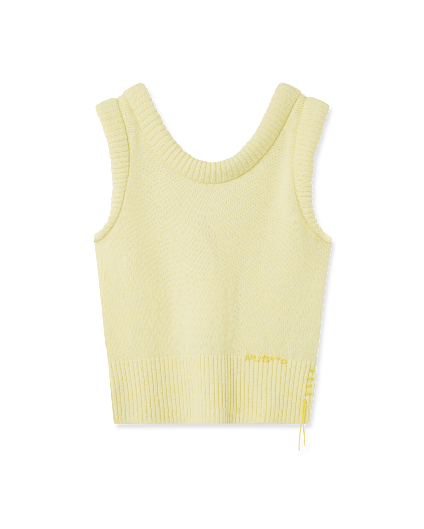 Marla Vest axel arigato Marla Vest Light Yellow