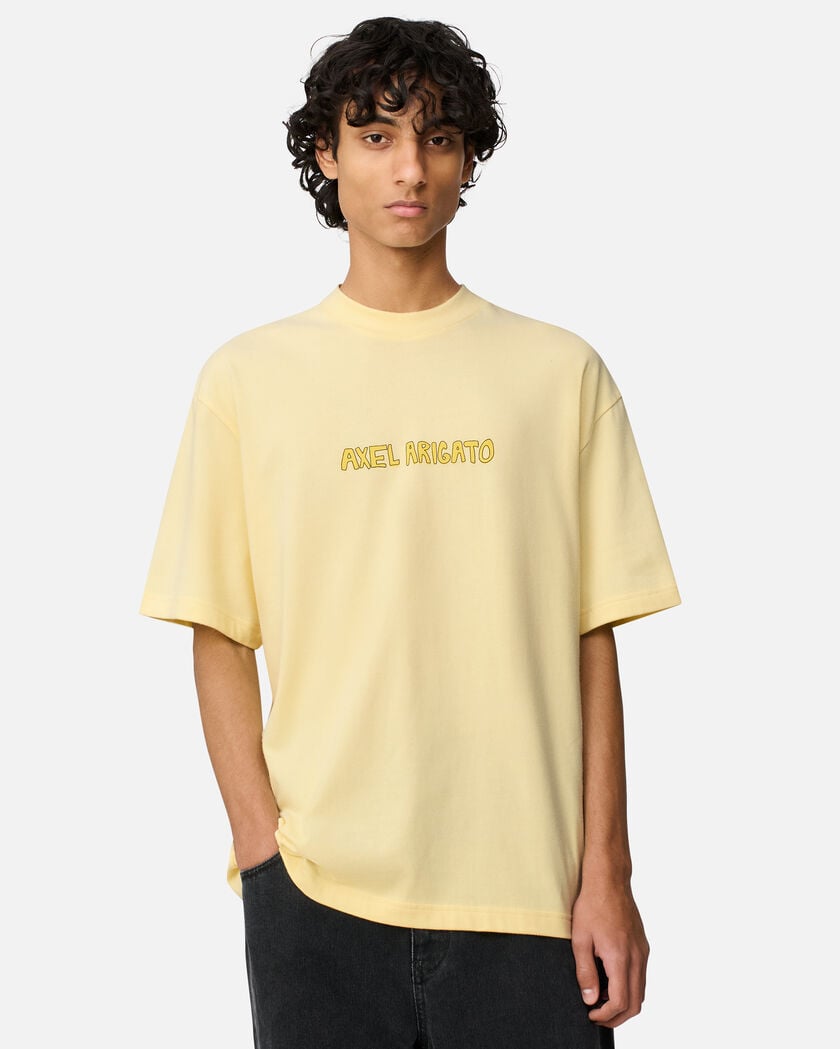 Bale T-Shirt axel arigato Bale T-Shirt Light Yellow