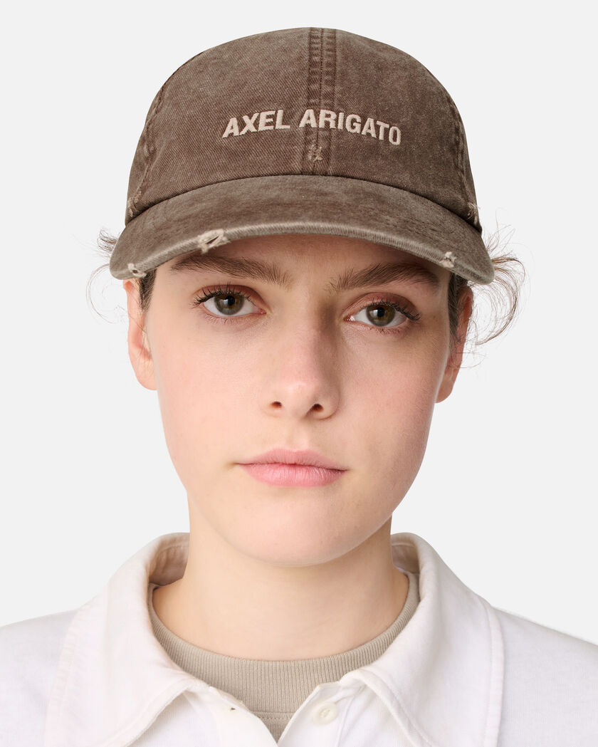 AA Logo Cap axel arigato AA Logo Cap Brown