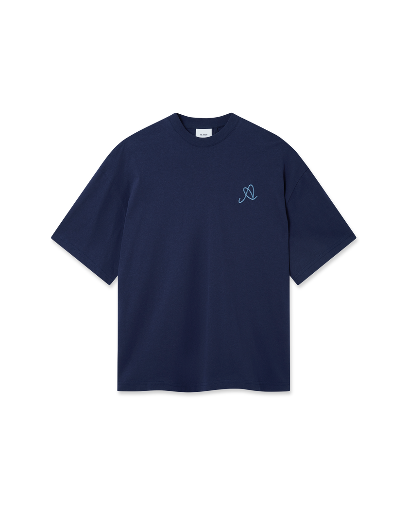 Stitch A T-Shirt axel arigato Stitch A T-Shirt Navy