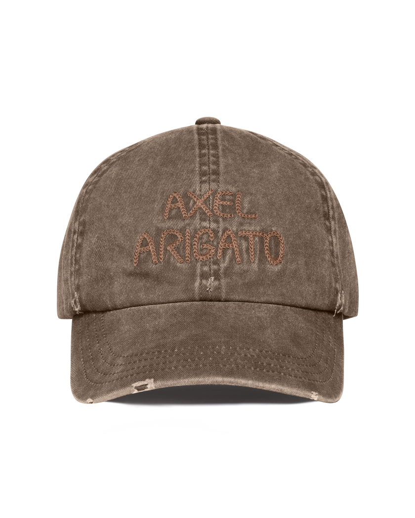 Chain Stitch Cap axel arigato Chain Stitch Cap Light Brown