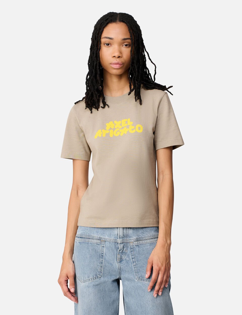 Bubble T-Shirt axel arigato Bubble T-Shirt Stone