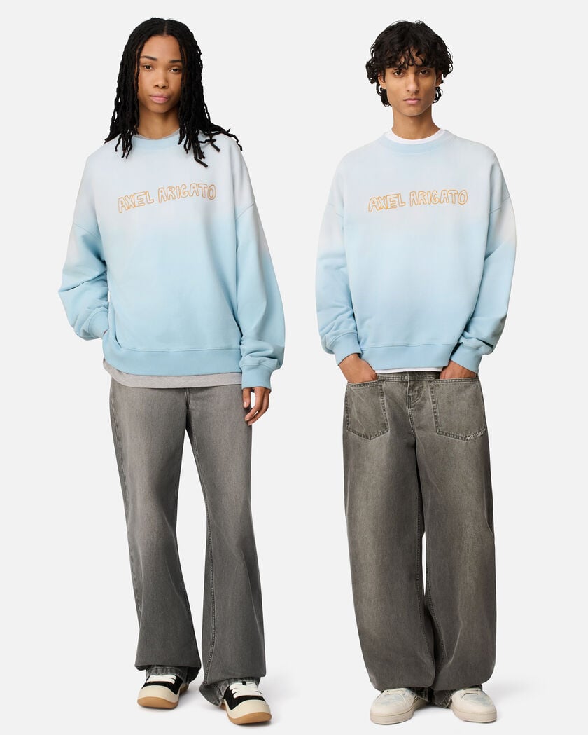 Rue Sweatshirt axel arigato Rue Sweatshirt Powder Blue