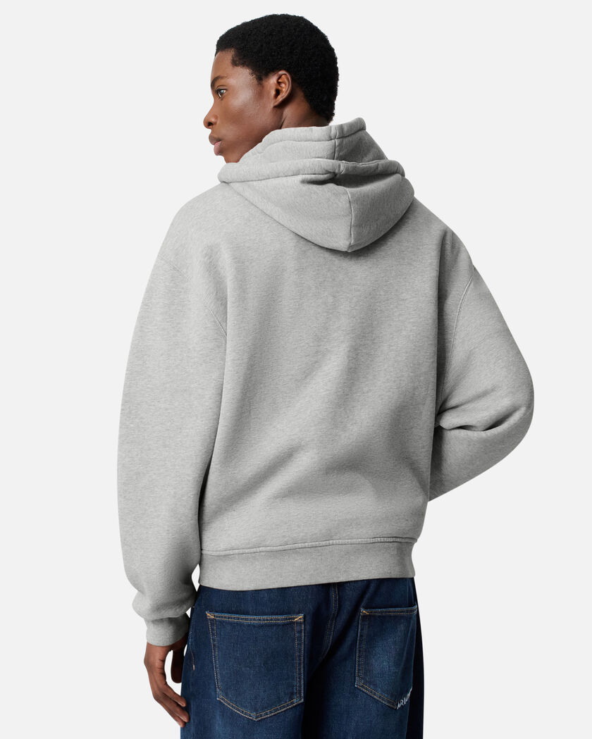 Trey Melange Hoodie axel arigato Trey Melange Hoodie Grey Melange