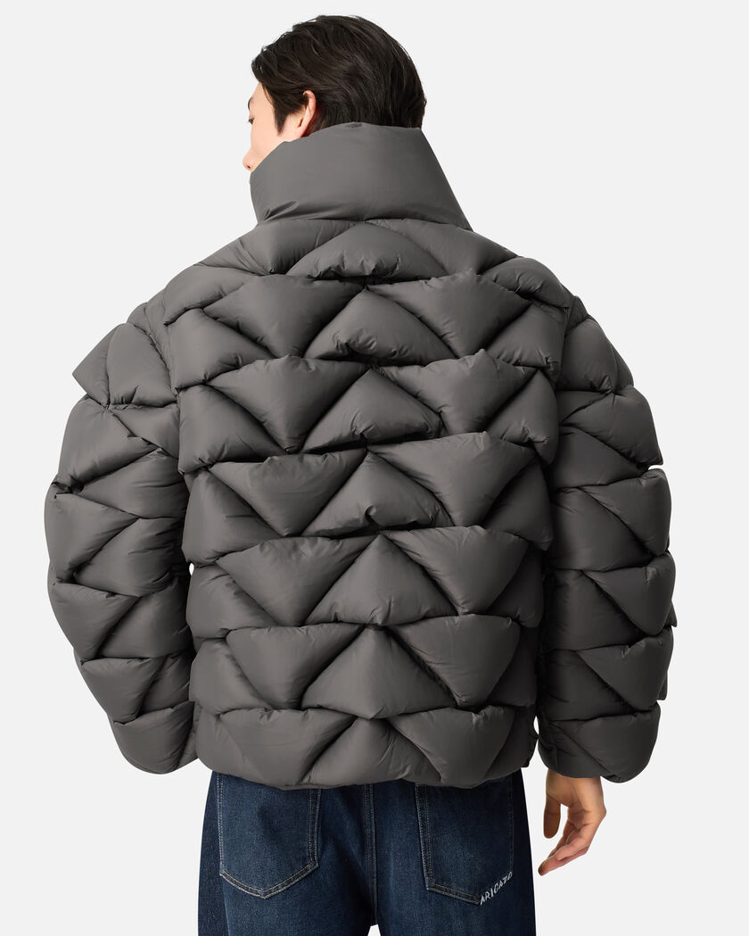 Knit Puffer Jacket axel arigato Knit Puffer Jacket Ash Grey