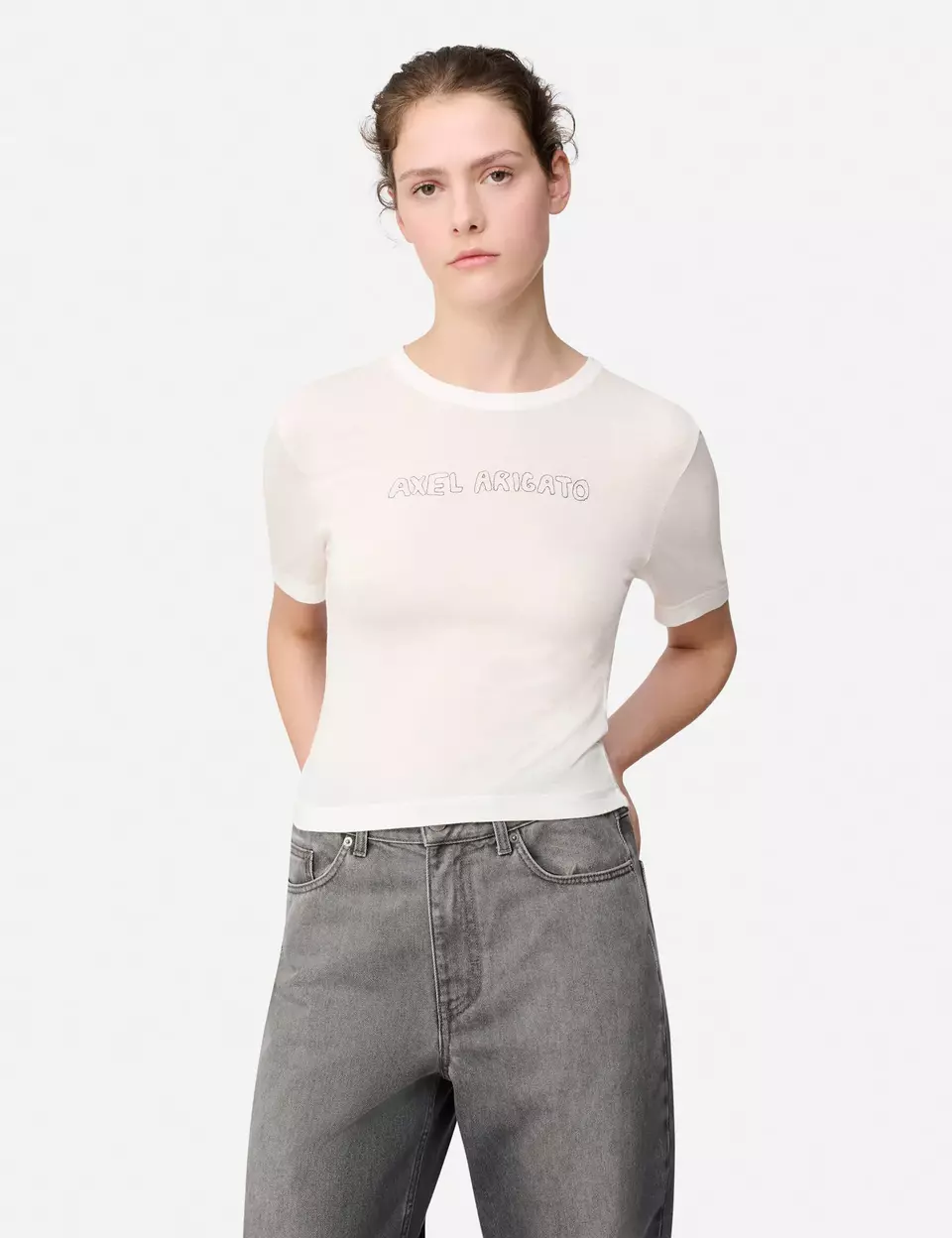 Arigato Sheer Top axel arigato Arigato Sheer Top White