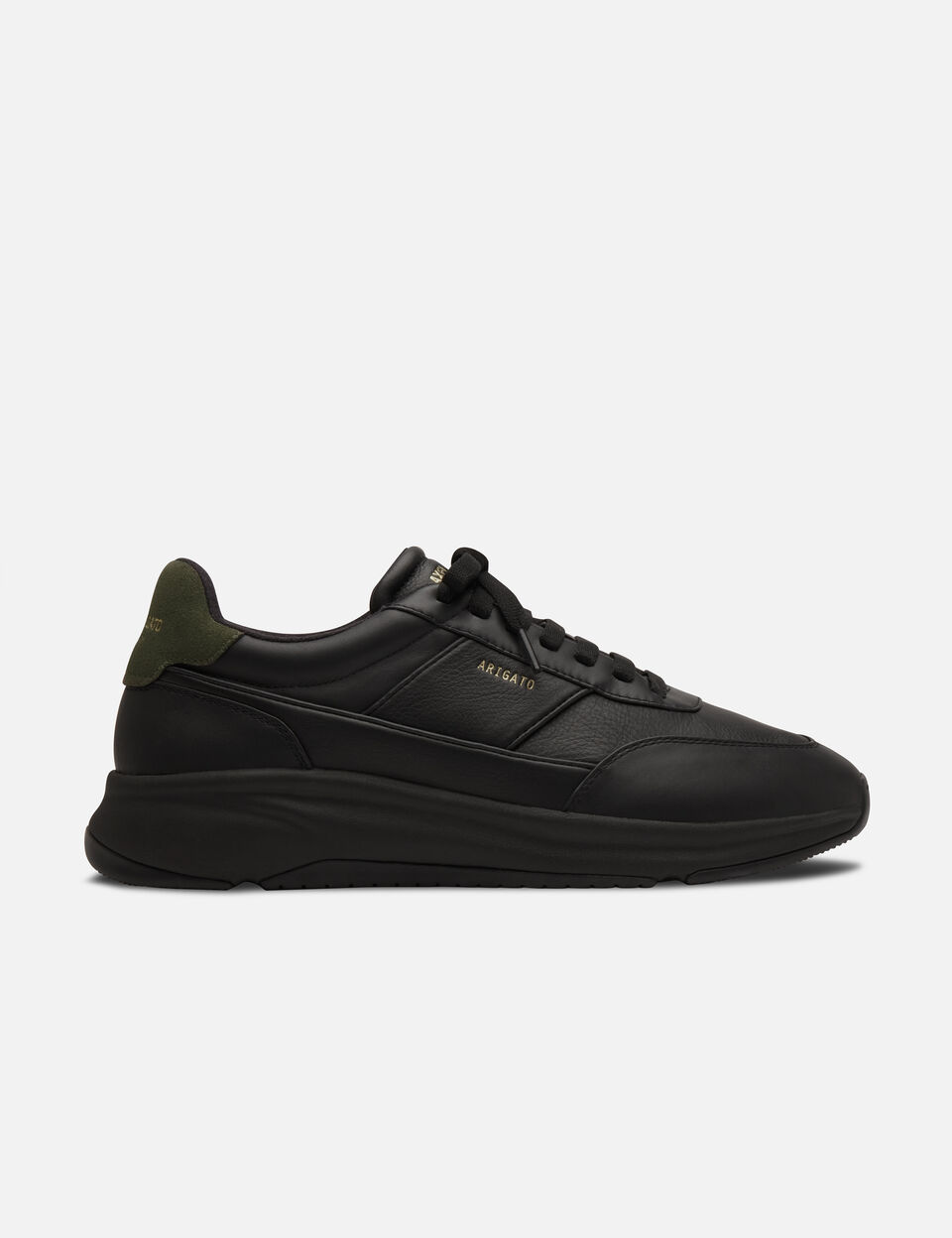 Genesis Neo Leather Runner axel arigato Genesis Neo Leather Runner Black/Dark Green