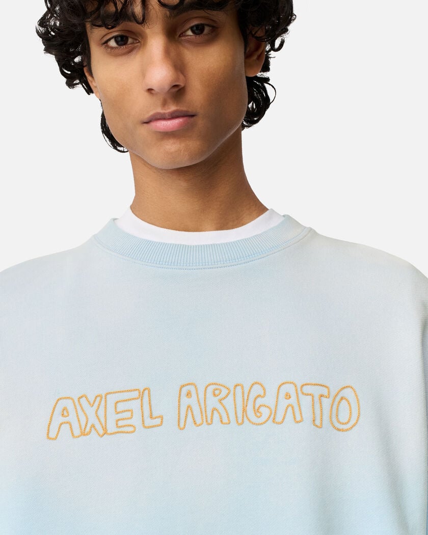 Rue Sweatshirt axel arigato Rue Sweatshirt Powder Blue