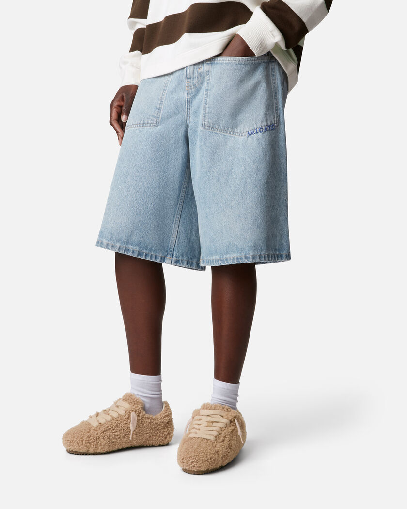 Tact Shearling Runner axel arigato Tact Shearling Runner Brown/Gum