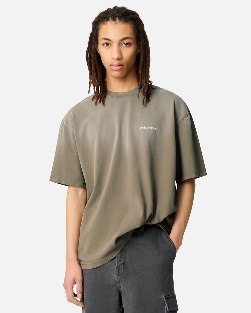 Gradient T-Shirt axel arigato Gradient T-Shirt Cedar Brown