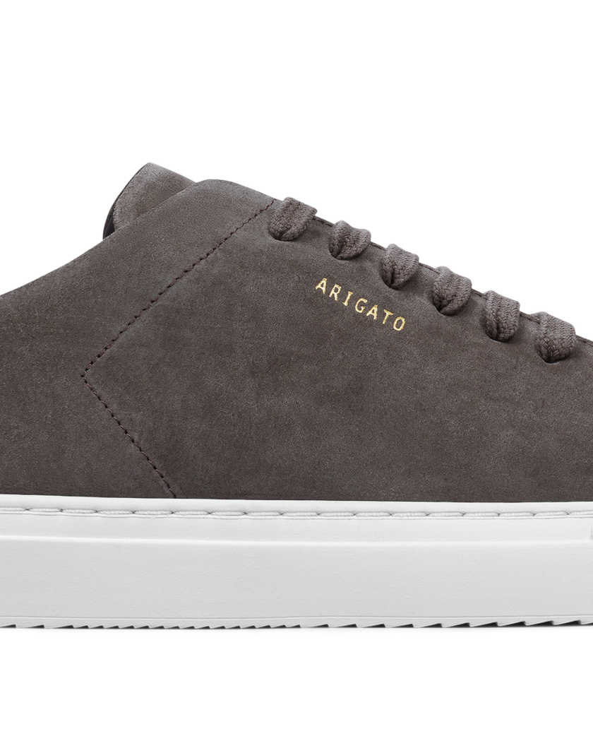 Clean 90 Suede Sneaker axel arigato Clean 90 Suede Sneaker Dk Brown/White