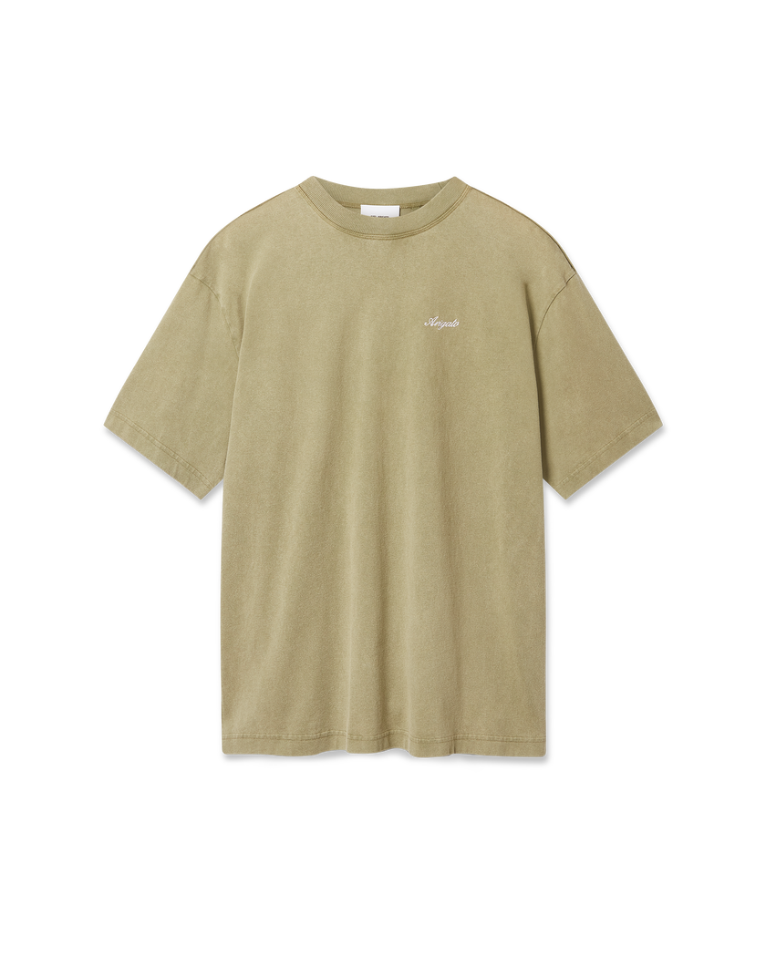 Honor Washed T-Shirt axel arigato Honor Washed T-Shirt Deep Lichen Green