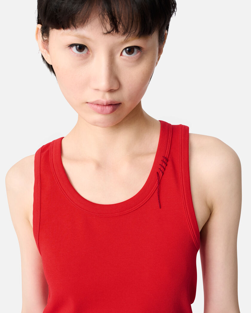 Traced Tank Top axel arigato Traced Tank Top Bright Red