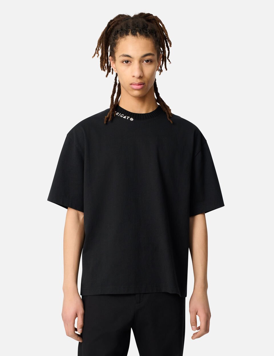 Apex Ribbed T-Shirt axel arigato Apex Ribbed T-Shirt Black