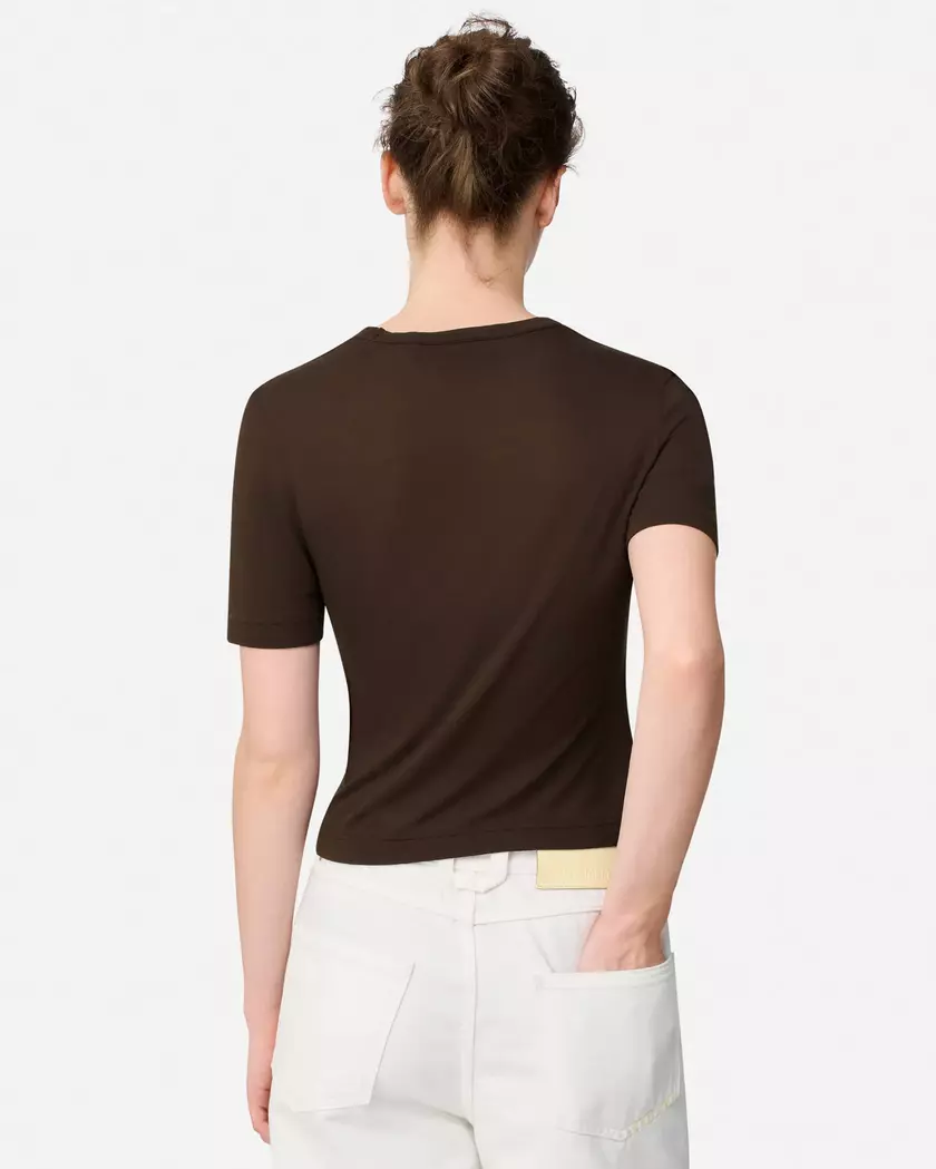 Arigato Sheer Top axel arigato Arigato Sheer Top Dark Brown