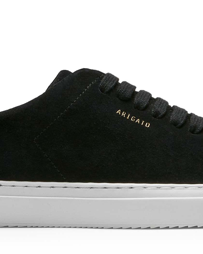 Clean 90 Suede Sneaker axel arigato Clean 90 Suede Sneaker Black/White