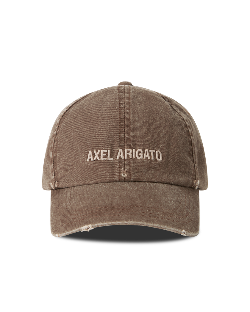 AA Logo Cap axel arigato AA Logo Cap Brown