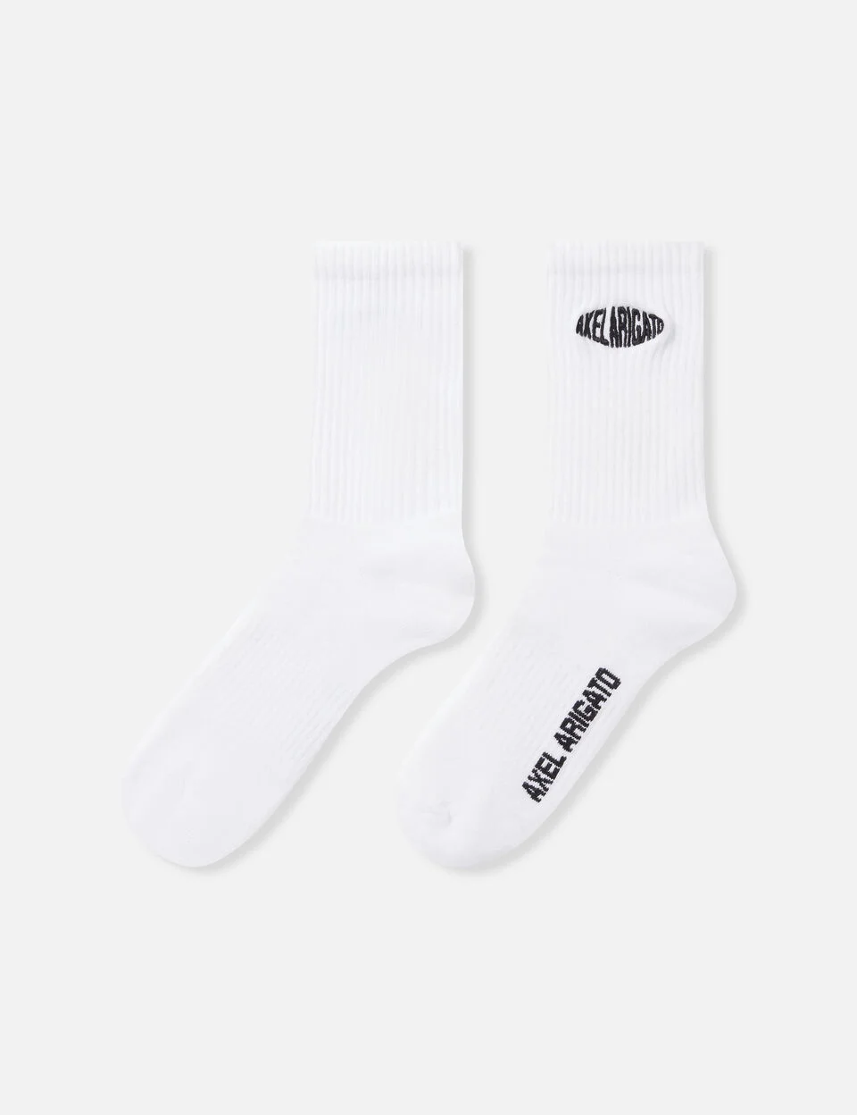 Distort Logo Socks axel arigato Distort Logo Socks White