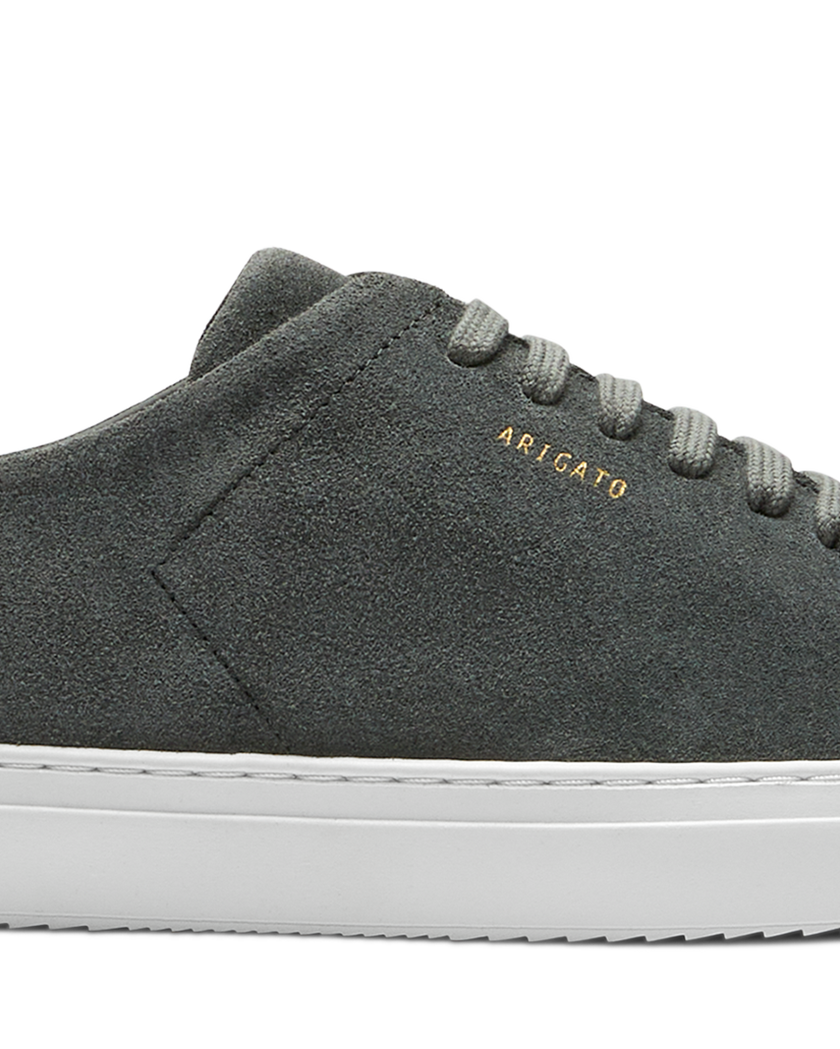 Clean 90 Suede Sneaker axel arigato Clean 90 Suede Sneaker Dark Grey/White