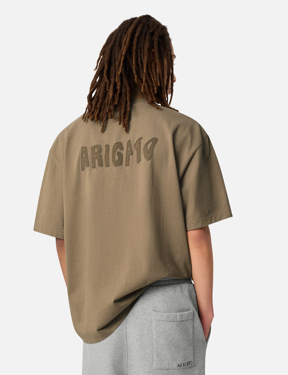 Memo T-Shirt axel arigato Memo T-Shirt Stone Brown